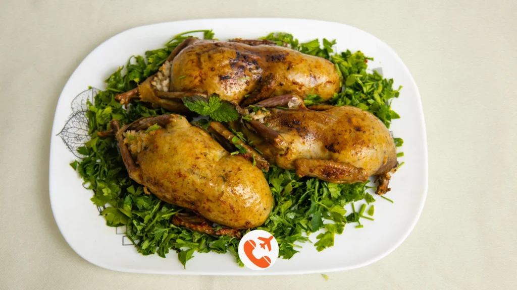 Hamam Mahshi  stuffed pigeons